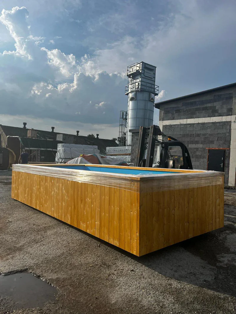 PISCINA DE MADERA 6,8 M x 2,4 M - Imagen 3