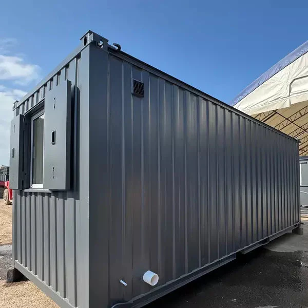 CONTENEDOR DE OFICINA 2,4 x 6,4 M CON BANO Y COCINA - Imagen 3